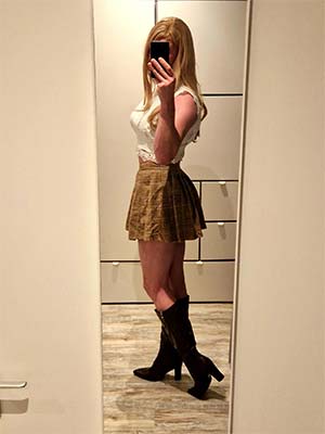 Transfem en désespoir de cause sur Montrouge 92